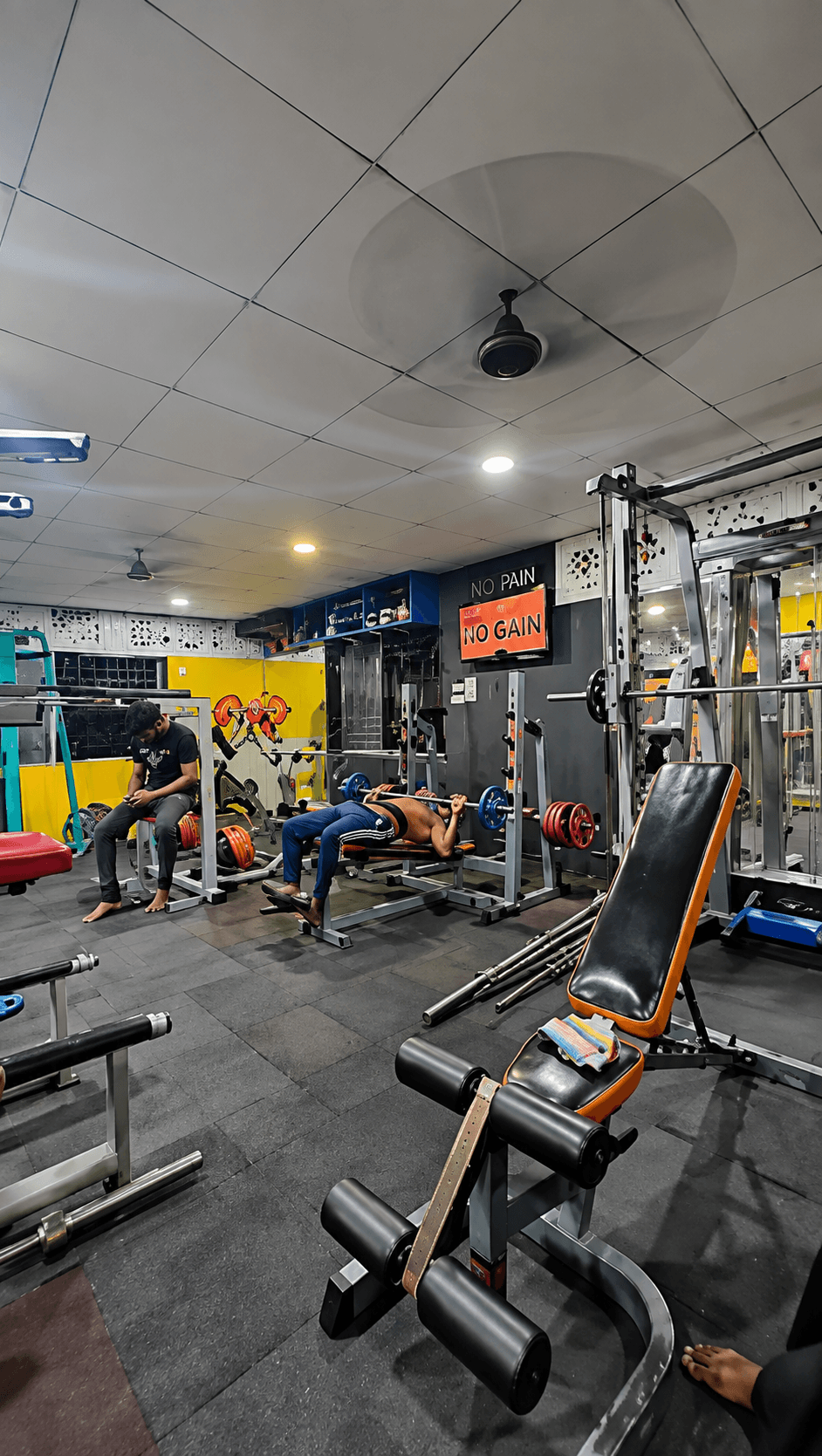 Free Weights Floor
