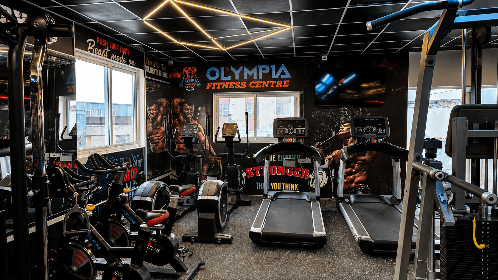Gym interior